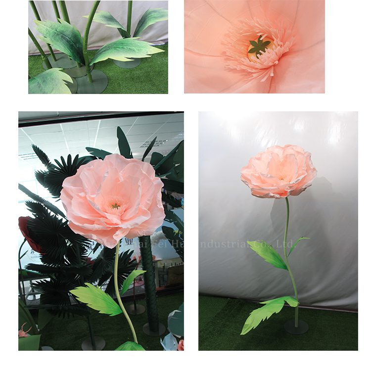 Wedding other decorative flowers and plants giant artificial poppy handmade paper flowers