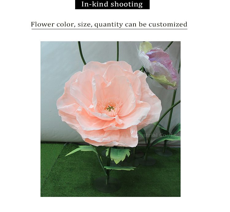 Wedding other decorative flowers and plants giant artificial poppy handmade paper flowers